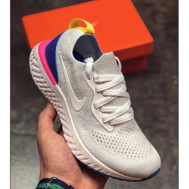 KIDS NIKE EPIC REACT WHITE Shopee Malaysia