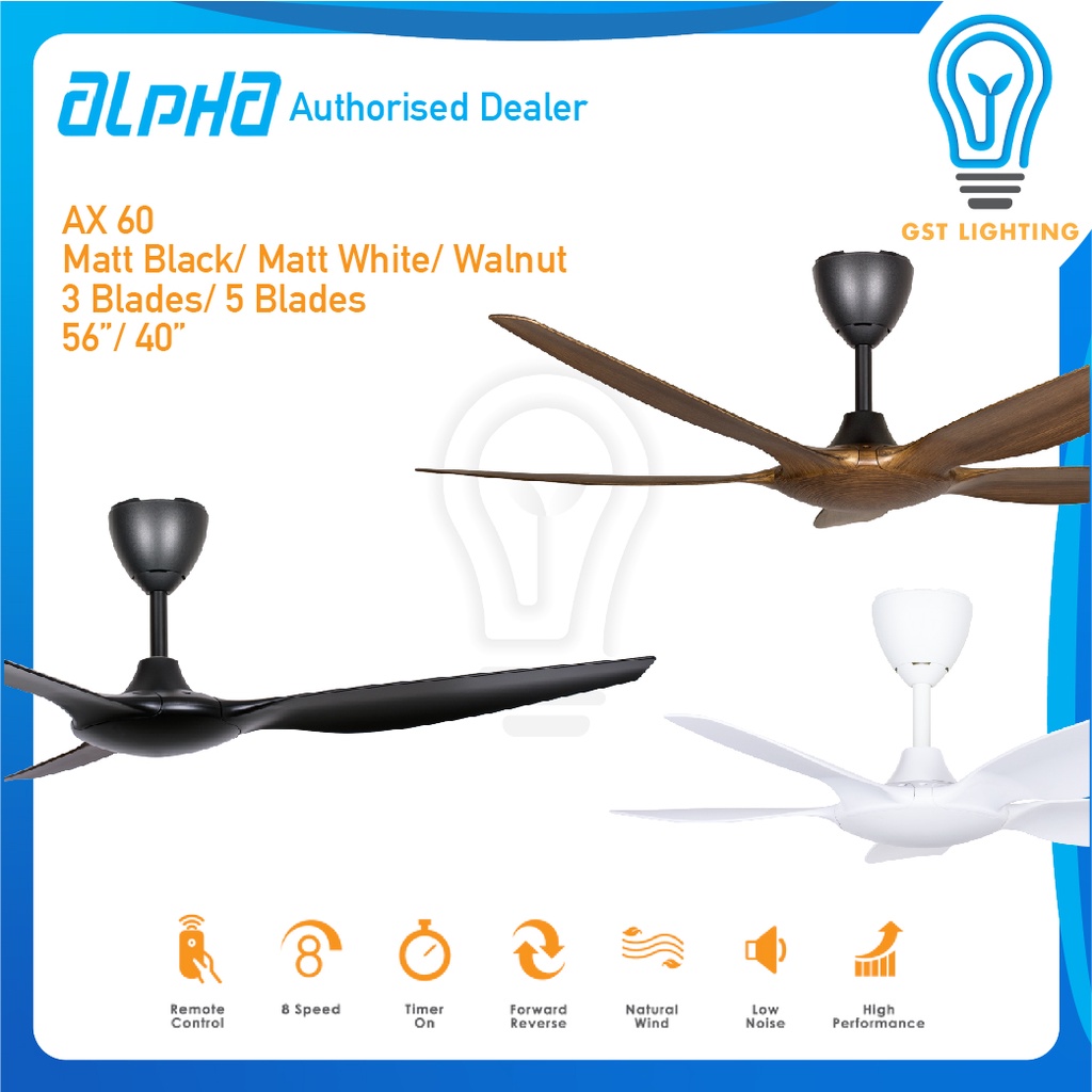 Alpha Fan AX60 3Blades/5Blades 56