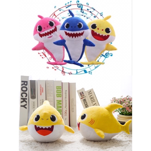 MYSTERY [32cm Singing + Glowing Baby Shark Dododo Pinkfong Animal Toys ...