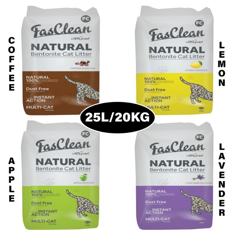 Natural bentonite hotsell cat litter