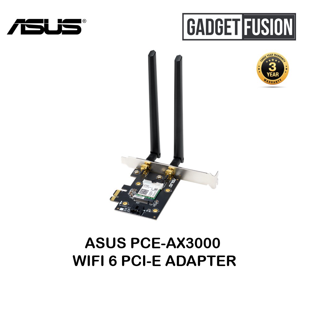 ASUS PCE-AX3000 WIFI 6 PCI-E ADAPTER - BULK PACK (PCE-AX3000 B ...