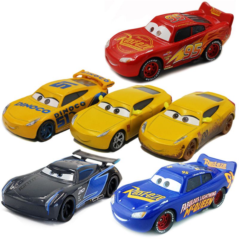 Cars 3 Champion Mcqueen Black Storm Jackson 51 Cool Sister Racer Alloy ...