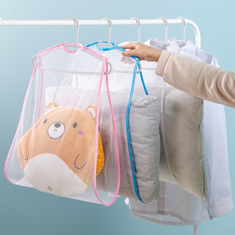 (H6) Drying Pillow Rack Multifunctional Outdoor Windproof Balcony ...