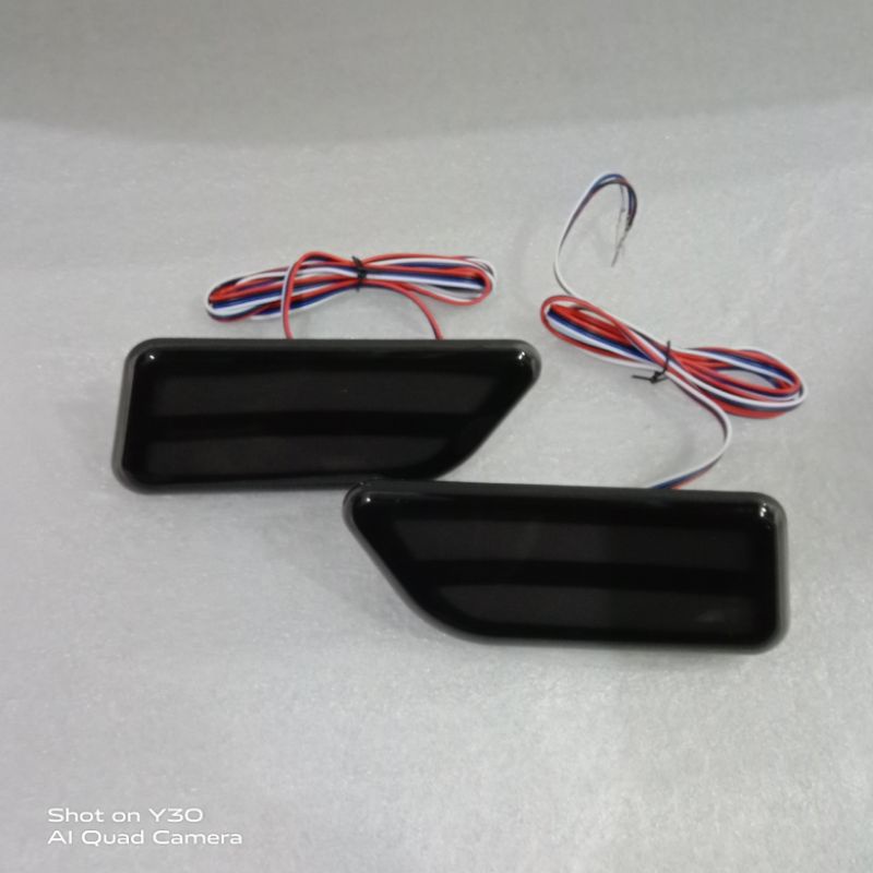 PERODUA ATIVA, BEZZA 2020 - 2021 Rear Bumper LED Reflector Light Lampu ...