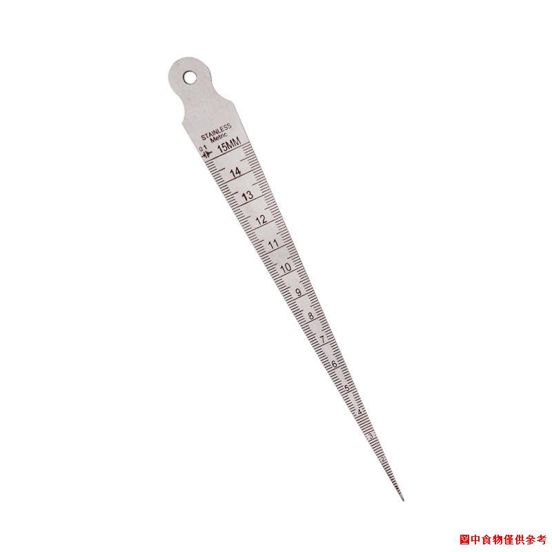 Wedge-shaped Feet Gauge Gap Ruler Aperture Ruler Taper Ruler 1-60mm ...