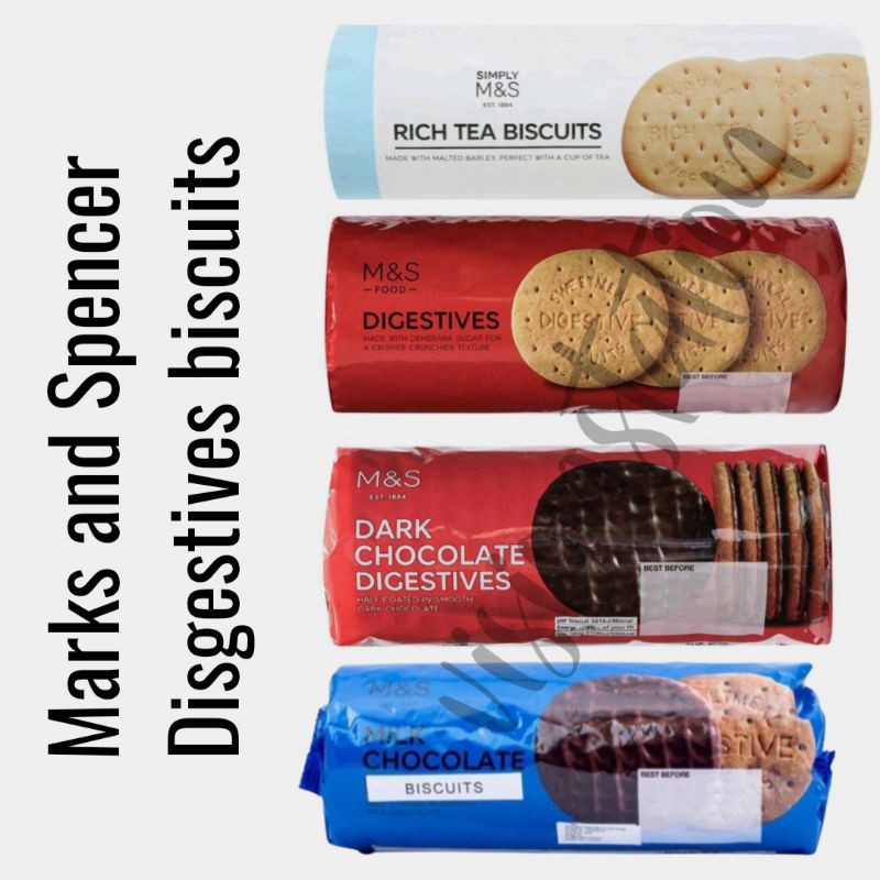 Marks and Spencer M&S Digestive Biscuits/ Rich tea biscuits Shopee Malaysia