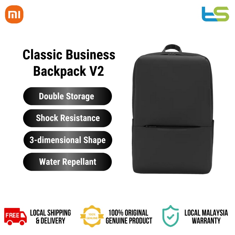 Xiaomi classic discount business backpack black