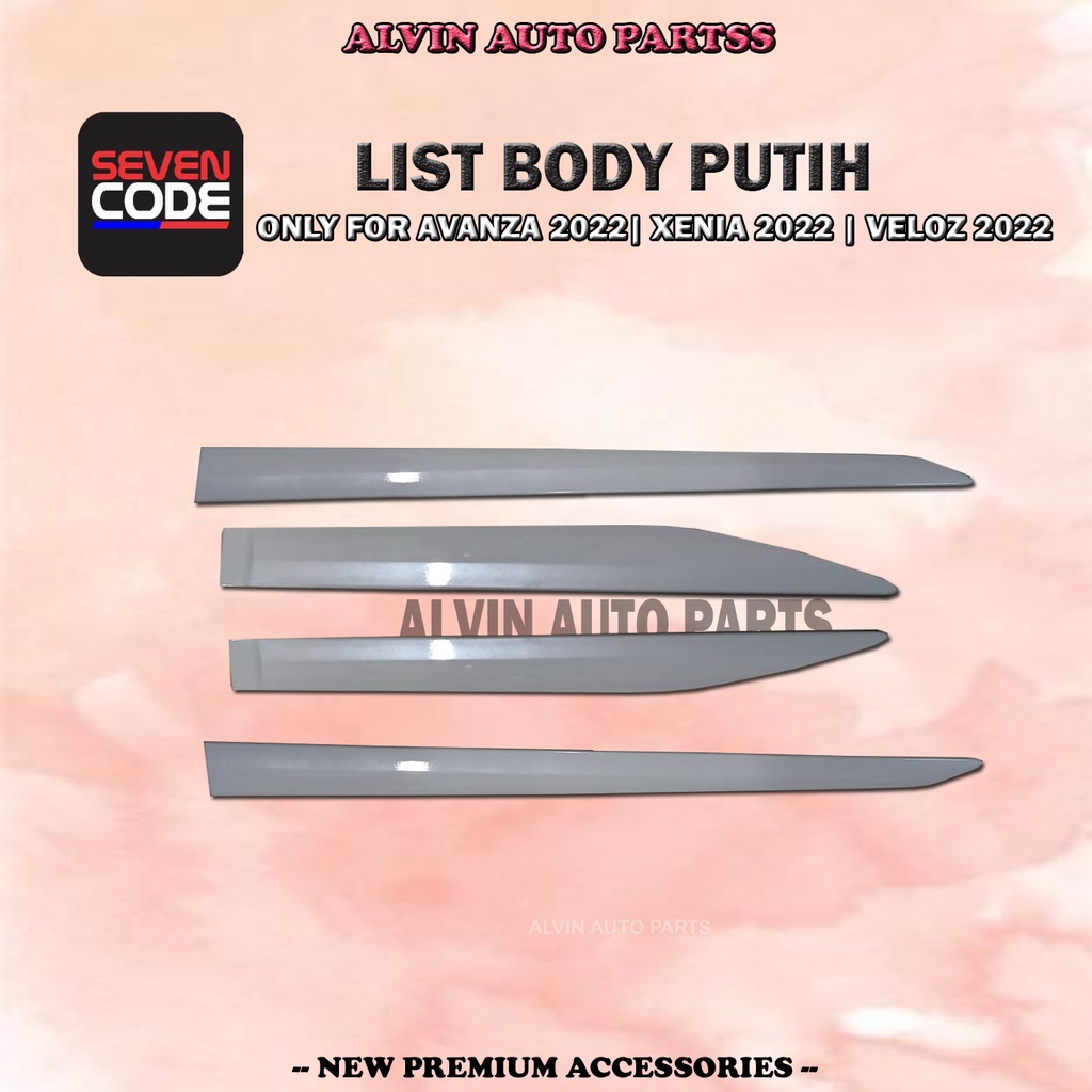 List BODY AVANZA 2022 2023 XENIA 2023 VELOZ 2023/SIDE BODY Molding
