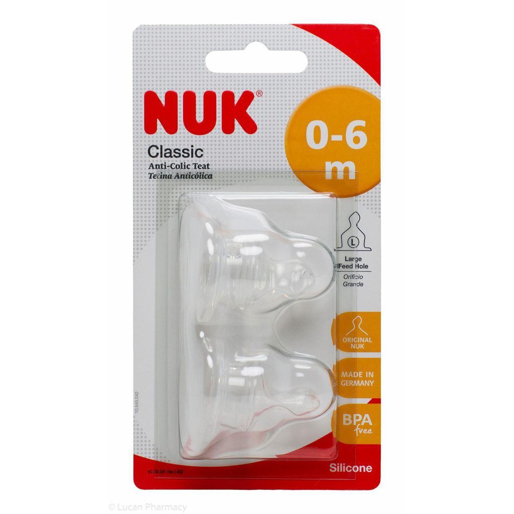 Nuk anti hot sale colic teat