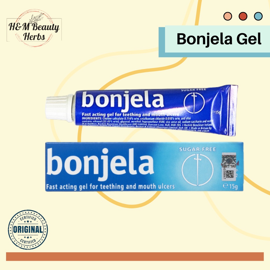 Bonjela Gel 15g Analgesic Oral Gel | Shopee Malaysia