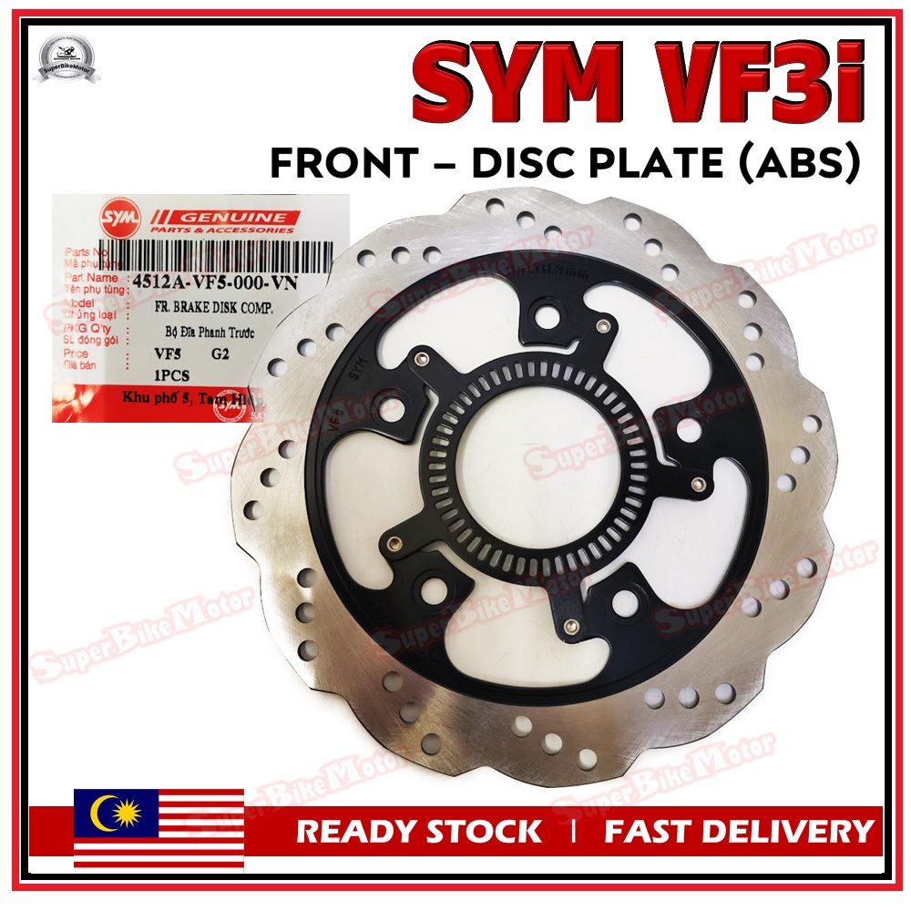 Sym Vf I Original Sym Front Abs Disc Plate Piring Disc Depan