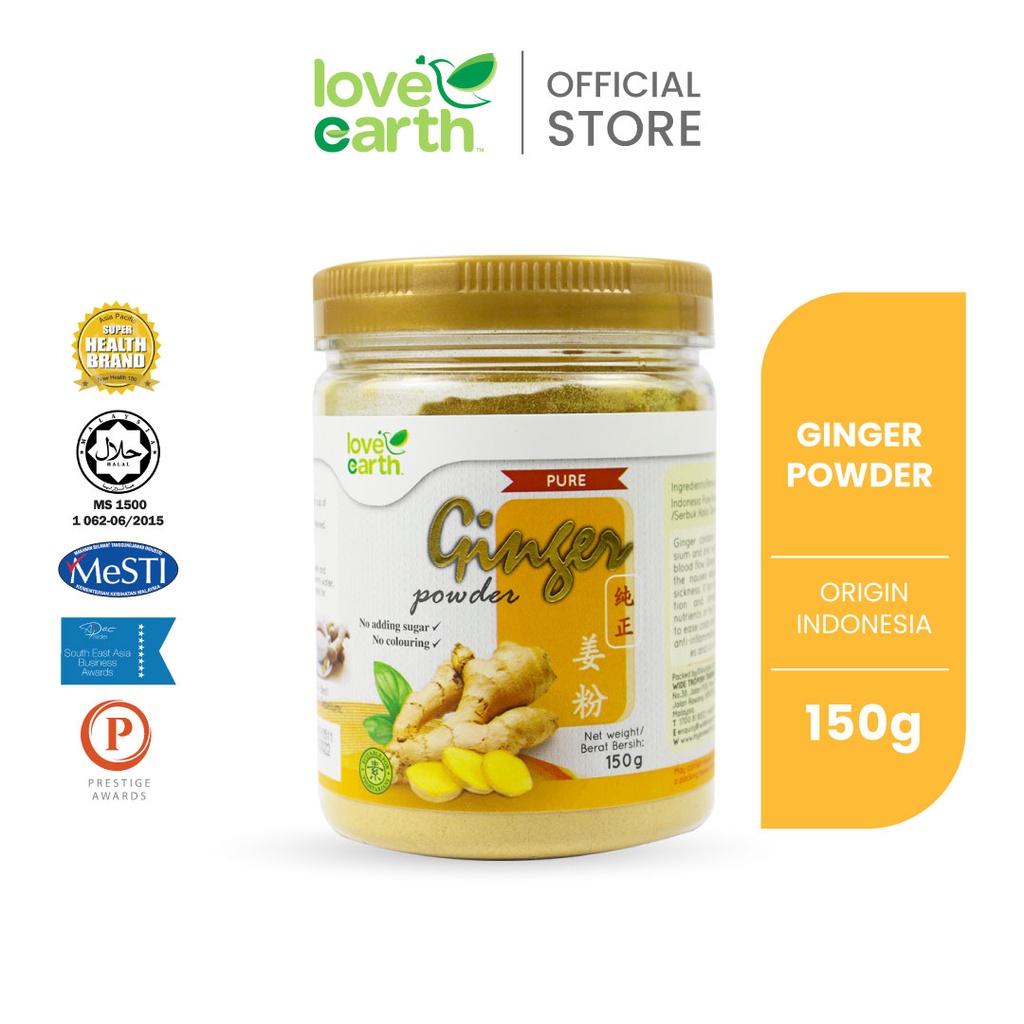 Love Earth Ginger Powder 150g | Shopee Malaysia