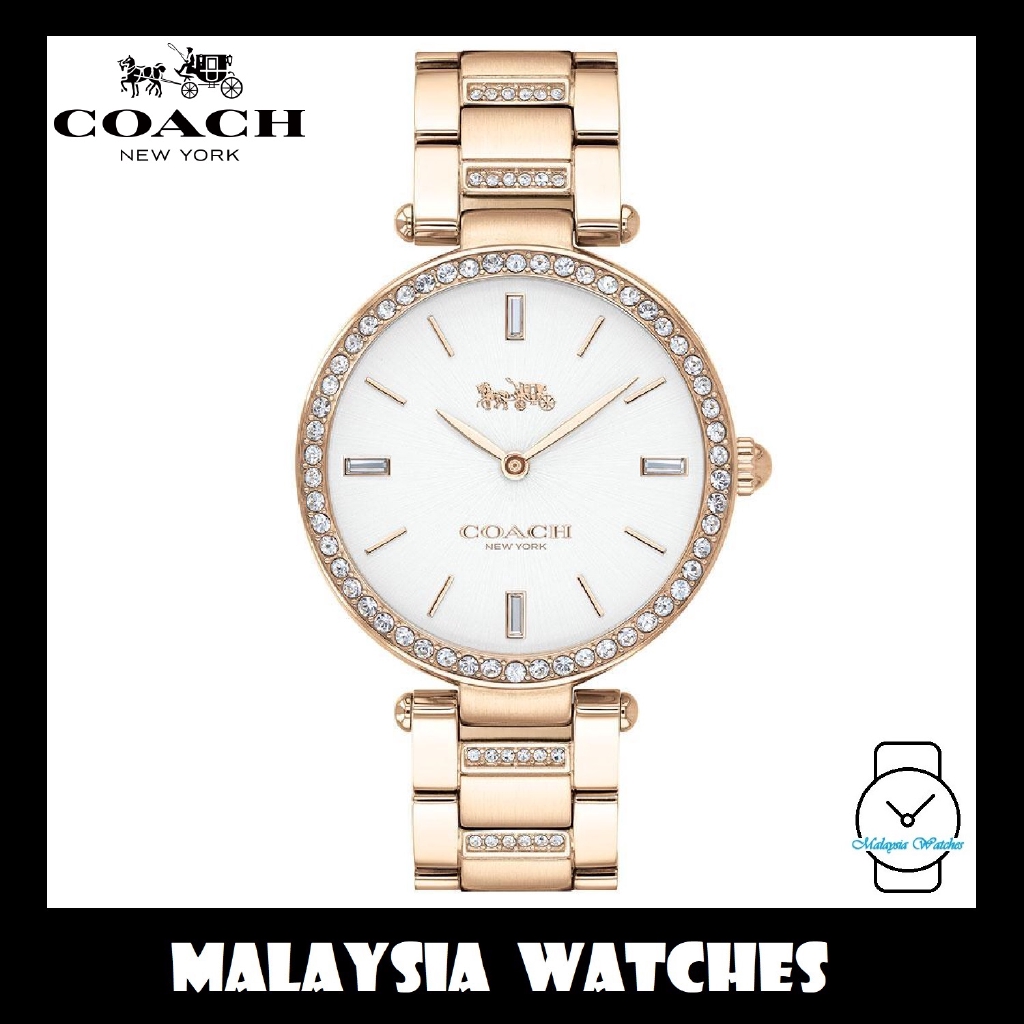 Coach park best sale watch carnation gold