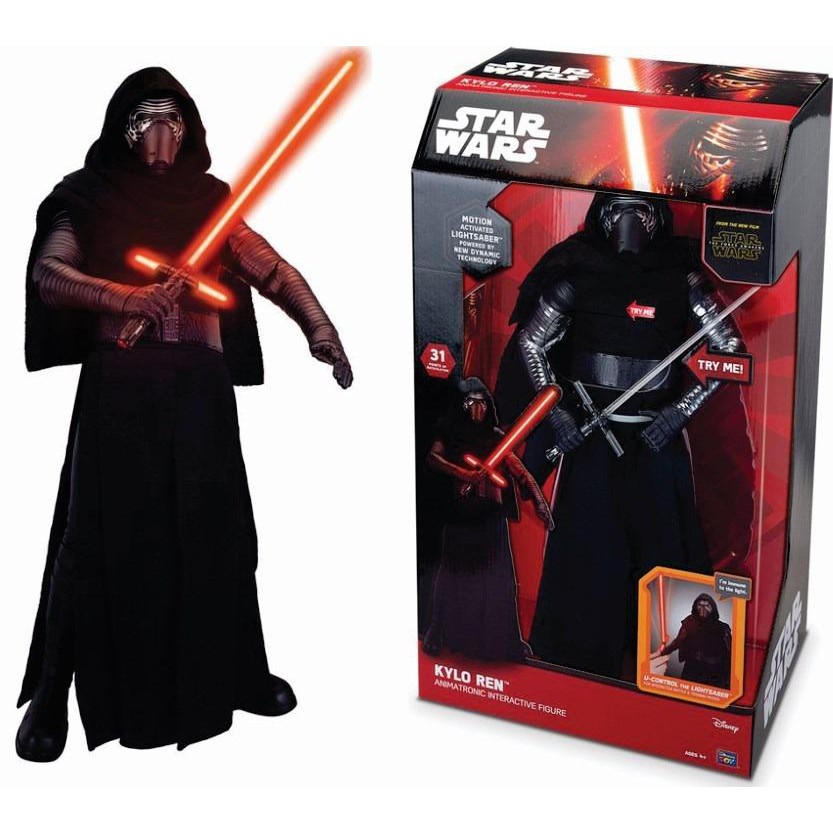 Kylo ren interactive store figure