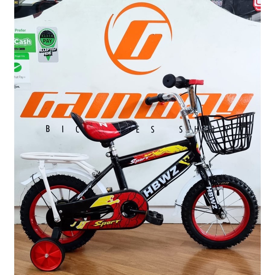 GAINWAY 12 Inch BMX Air Tyre Bike BGW12031 | Shopee Malaysia