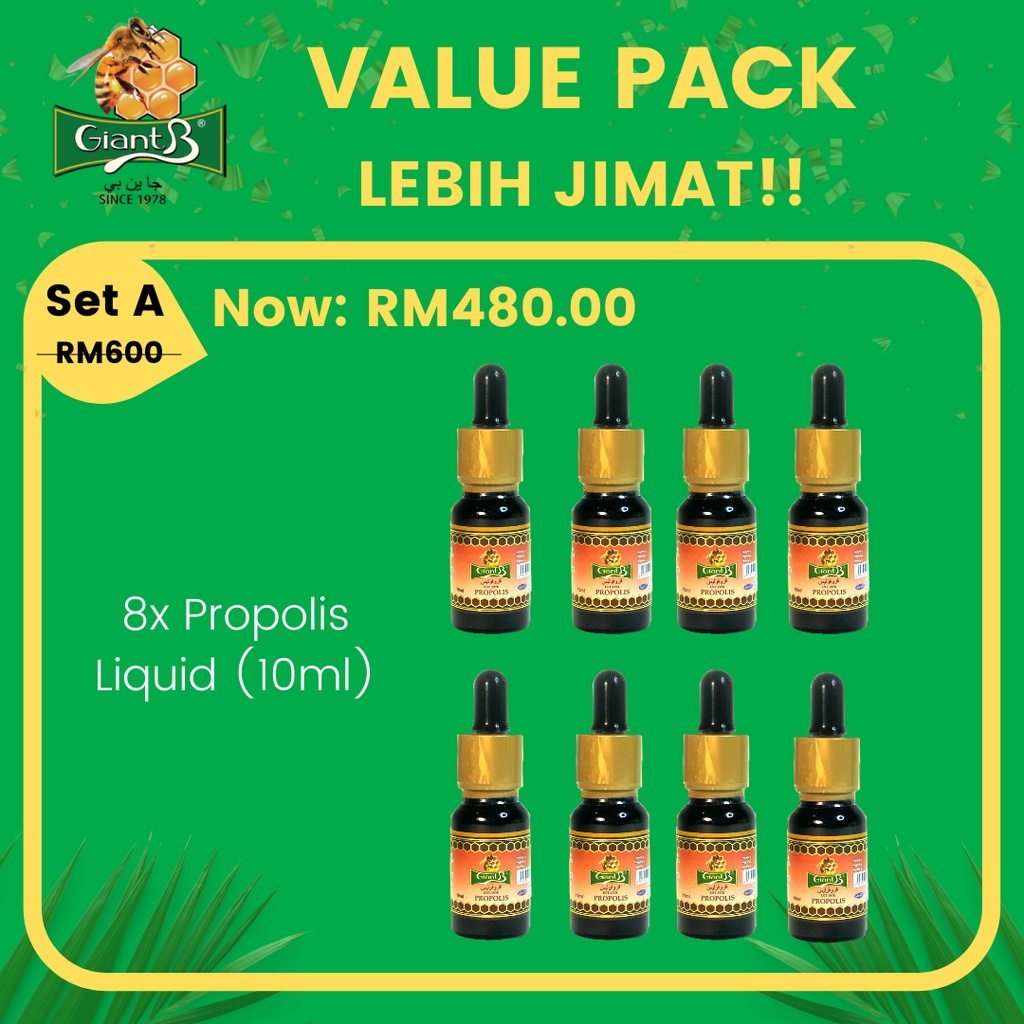 GIANT B HONEY VALUE PACK MADU SET GIANTB 蜂蜜套组 | Shopee Malaysia