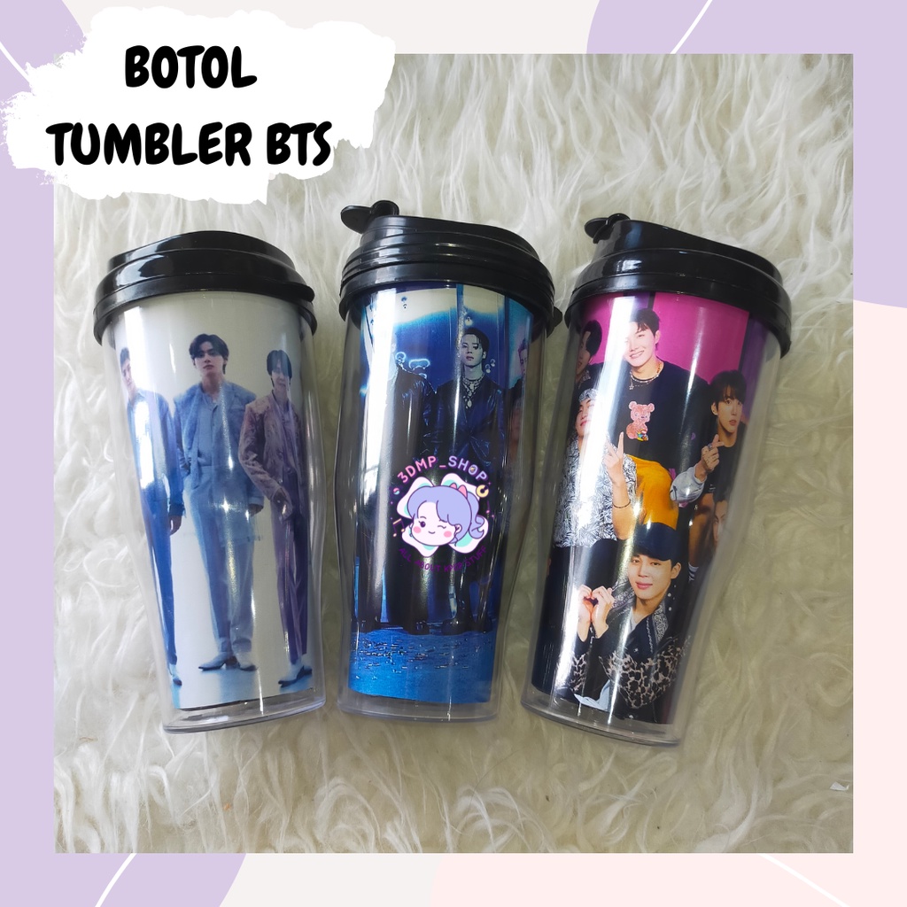 BTS Dynamite Kpop Drinking Tumbler Bottle Be Album Season Greeting ...