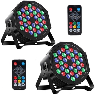 AIMKAP Par LED RGB 36LED 72W Luci LED Discoteca DMX512 con