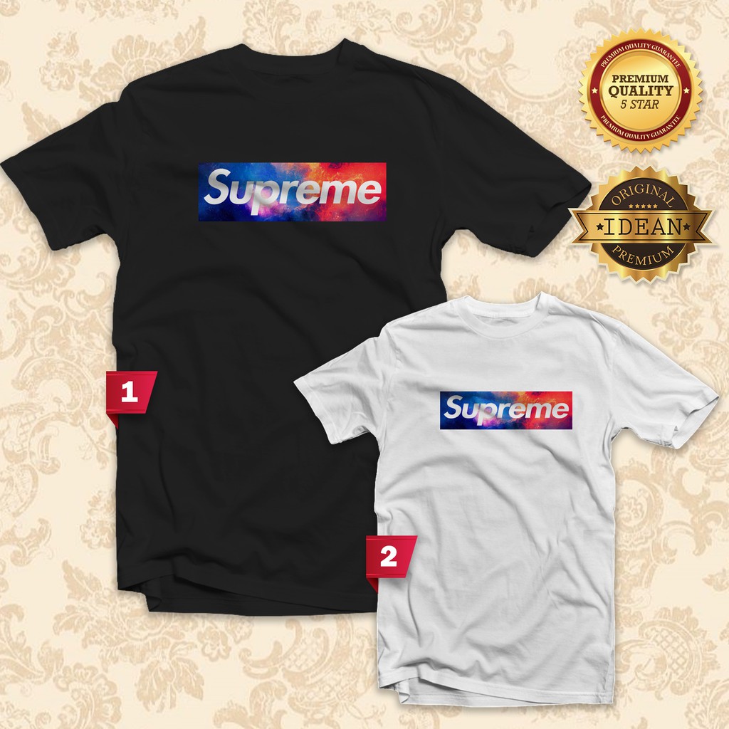 T Shirt SUP GALAXY Men Women Cotton Baju tshirt Murah Clothing Brand Kaos Black White Sleeve Neck Tops Tee fashion Style