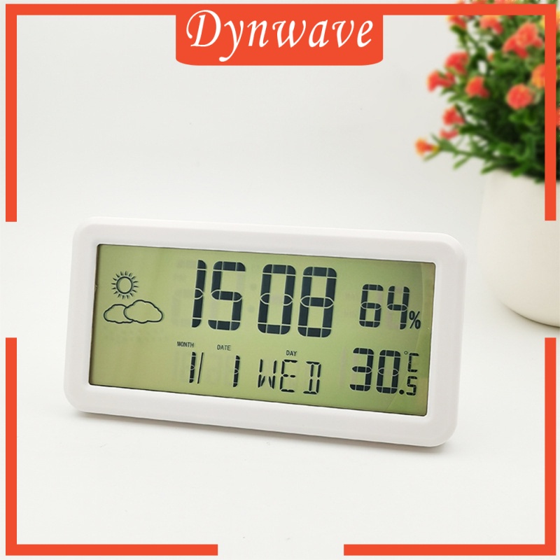 [dynwaveMY] Digital Alarm Clock,Battery Operated Small Desk Clocks,with