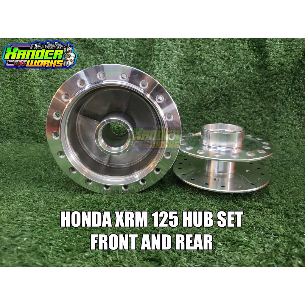 HONDA XRM 125 FRONT AND REAR HUB SET | Shopee Malaysia