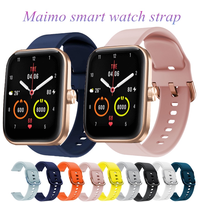 Maimo flow silicone Strap for maimo smartwatch WT2105 R | Shopee Malaysia
