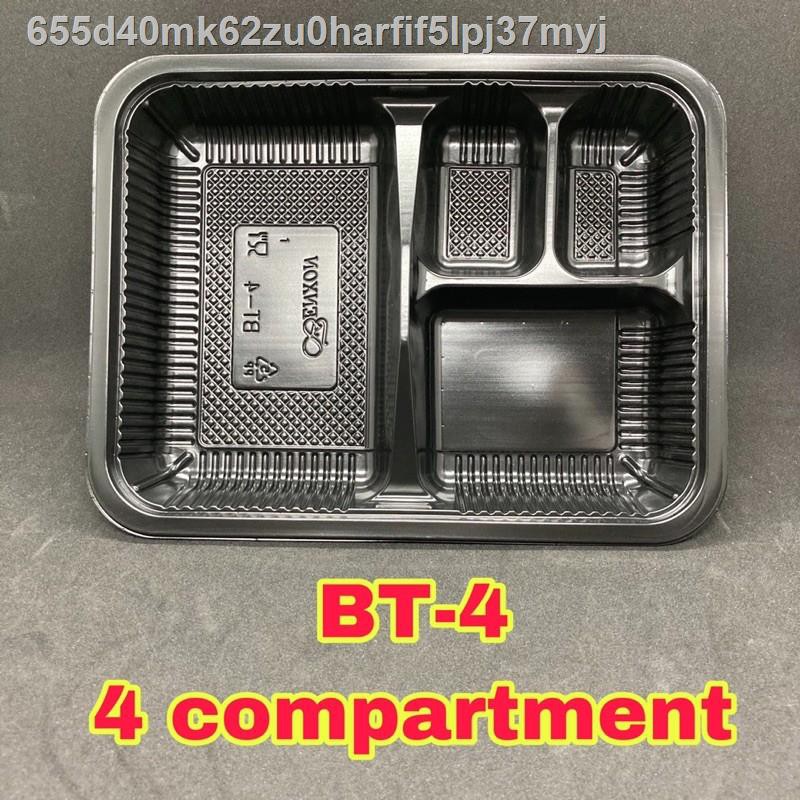 3 Com.Bento Box(Black)(BT-1)