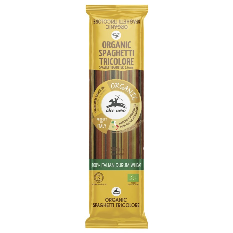 ALCE NERO Organic Spaghetti Tricolore | Shopee Malaysia