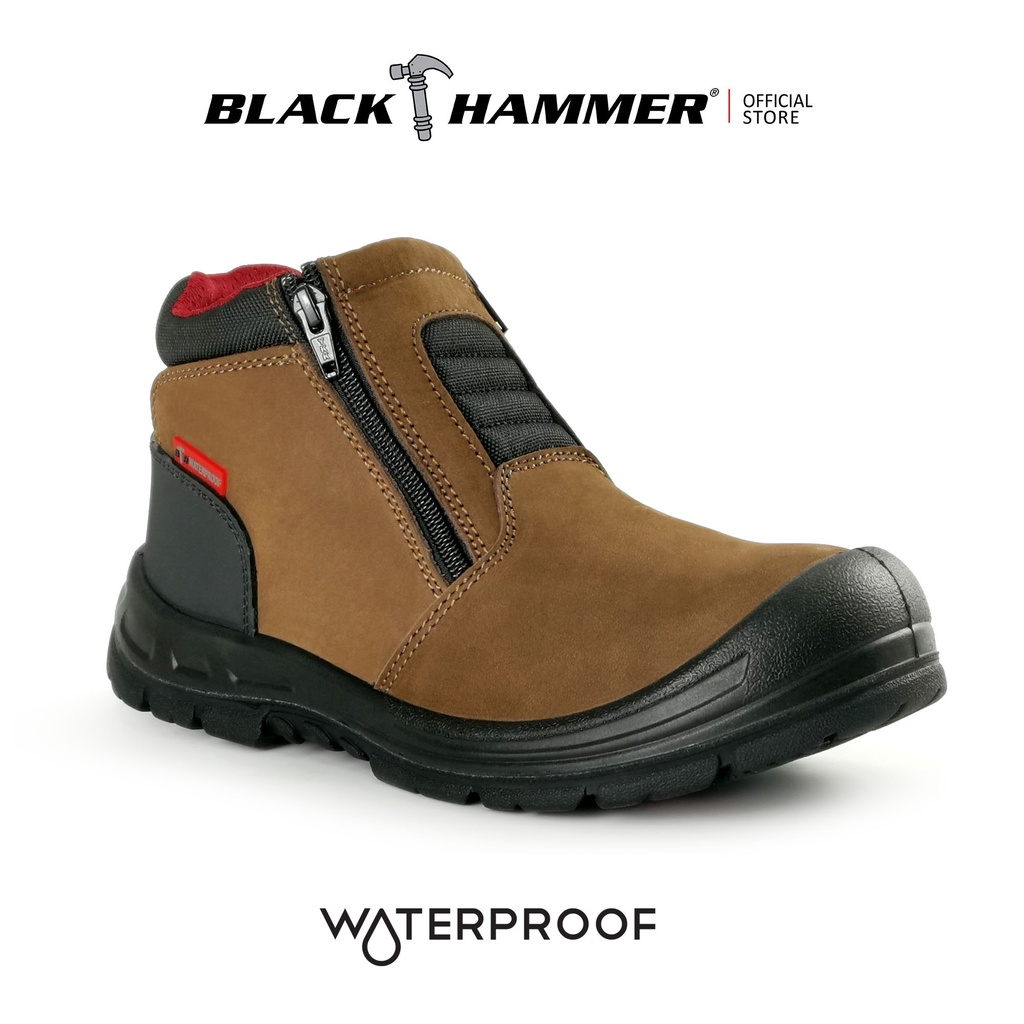 Black hammer shop safety shoes