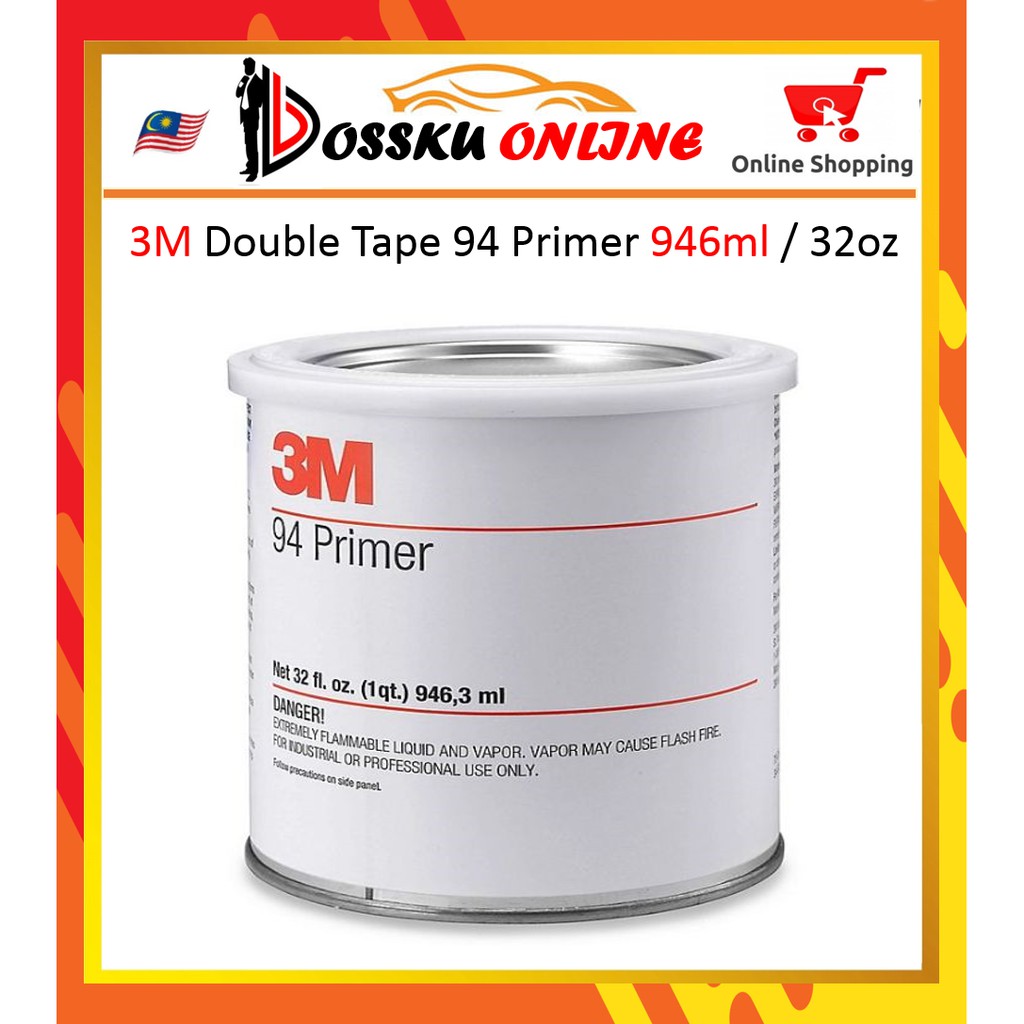 3M Double Tape 94 Primer 946ml 32oz/3M Double Side Tape Adhesion
