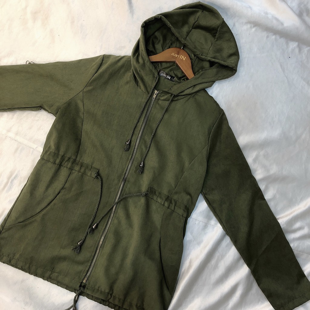 Ambiance olive sales green jacket