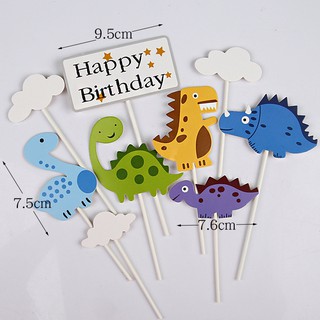 CUSTOM NAME] Happy Birthday Cake Topper Fishing Joran Memancing Decoration  Set Party Kaki Pancing Banner Accessories