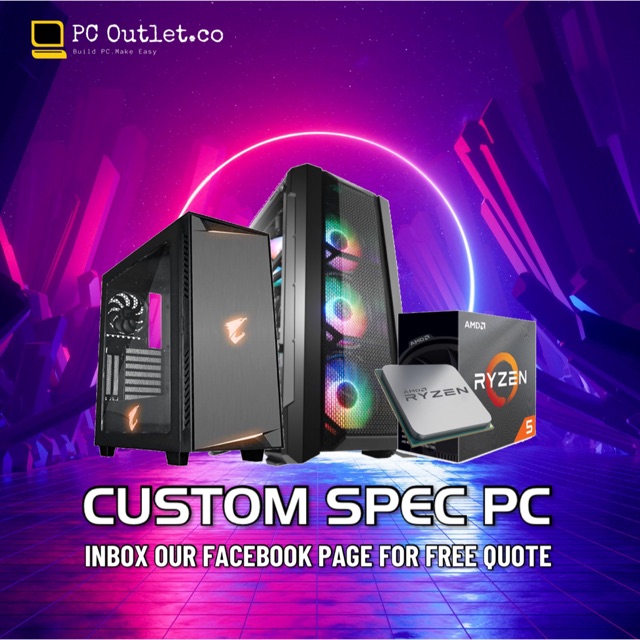 PC OUTLET CUSTOM SPEC PC SET | Shopee Malaysia