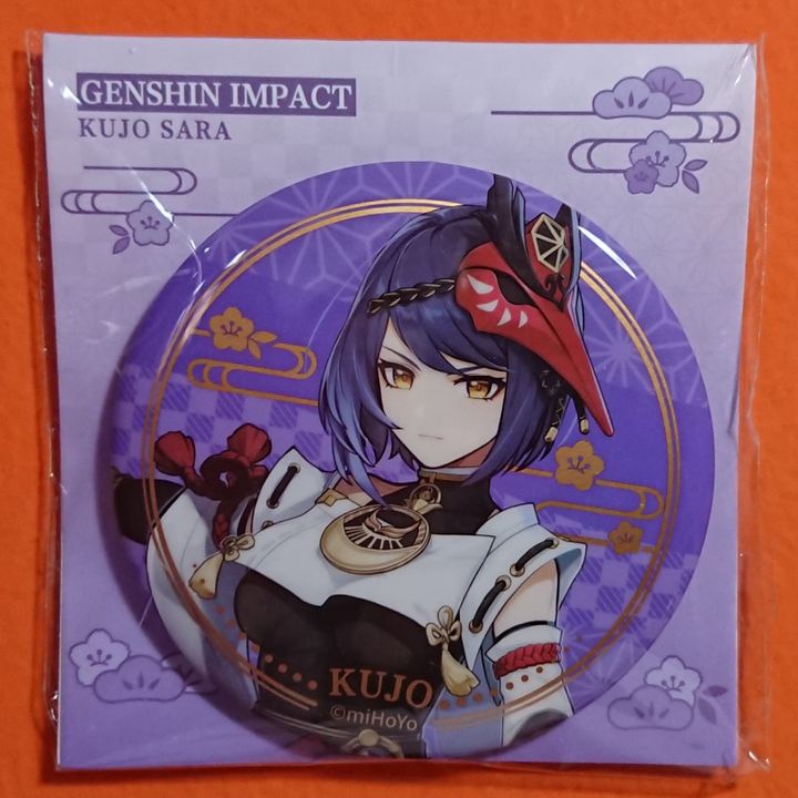 Kujou Sara Inazuma Theme Series (5,8cm) Can Badge - Genshin Impact ...