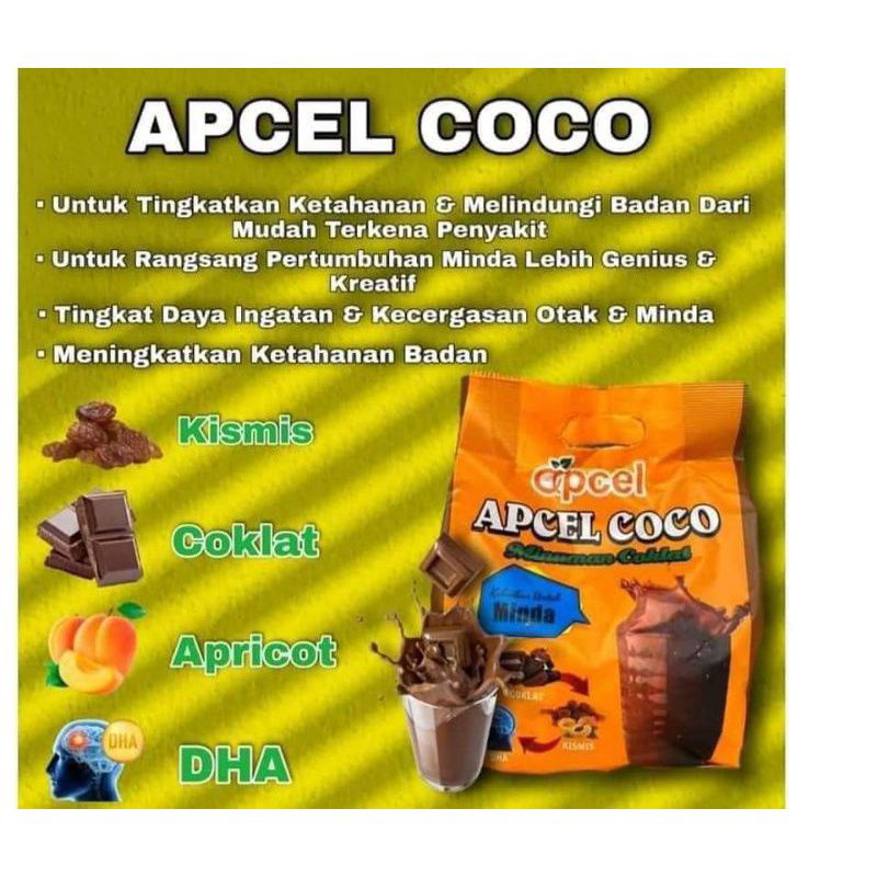 APCEL COCO || MINUMAN COKLAT || MINUMAN KESIHATAN | Shopee Malaysia