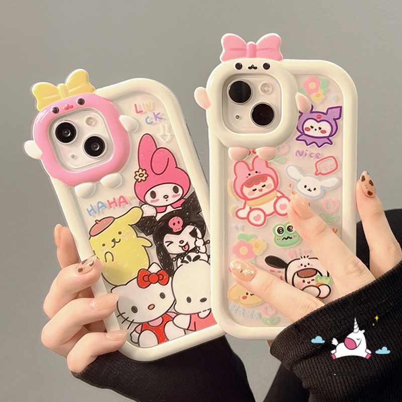 Cute Graffiti Kuromi Case Vivo Y35 Y22 Y33S Y16 Y02s Y20 Y21 Y15s Y15A ...