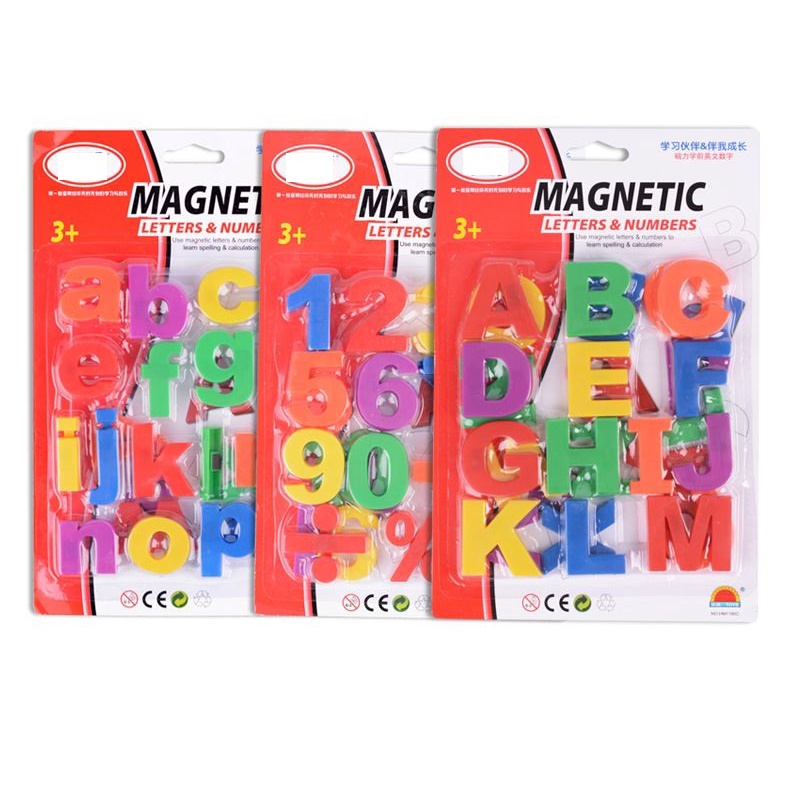 Magnetic Alphabet Number Fridge Magnet | Shopee Malaysia