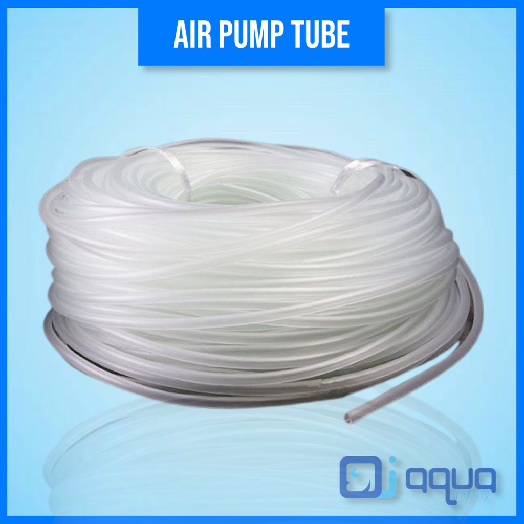🔥 HOT 🔥 Clear Aquarium Air Pump Tube PVC Hose Pipe Fish Tank Shopee
