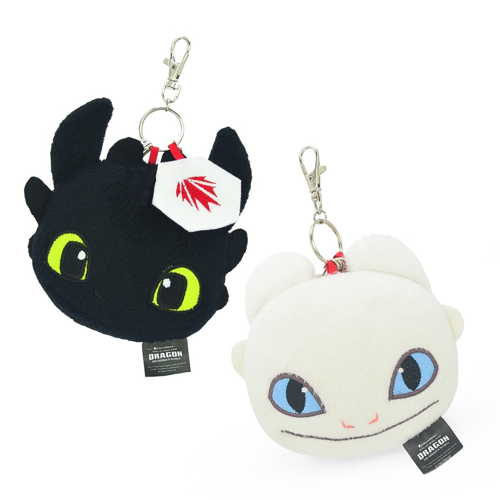 DreamWorks Genuine Toothless Face Keychain: How to Train Your Dragon ...