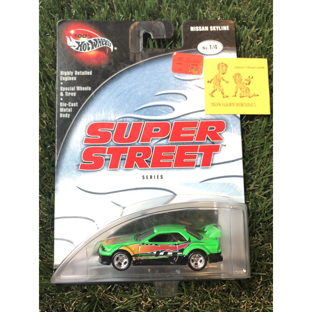 Hot Wheels Super Street selling Series Skyline