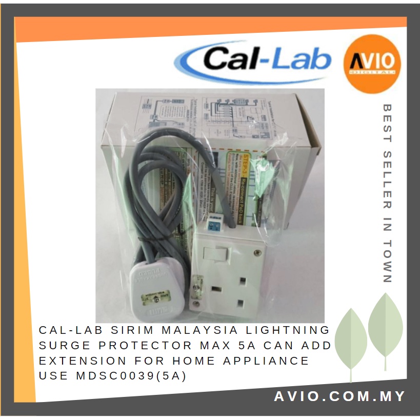 CALLAB Lightning Surge Isolator Protector Sirim for Power Outlet Max