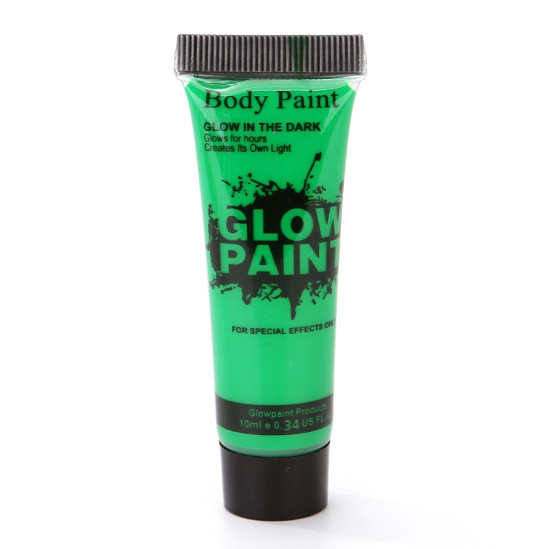 8 Colors luminiscent paint Face Body Art Paint UV Glow Fluorescent