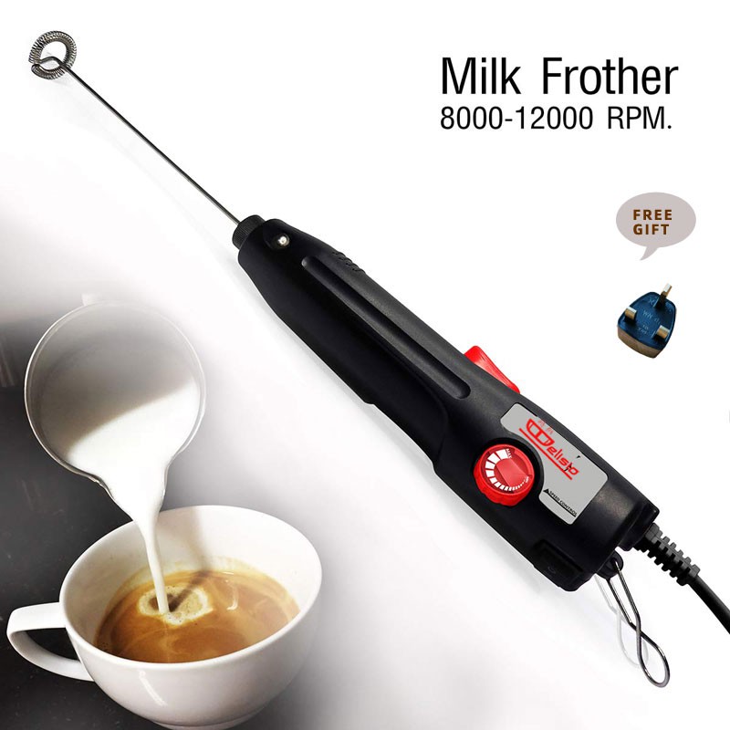 Elisio Electric Milk Frother Handheld Coffee Stirrer Mini Cold Milk