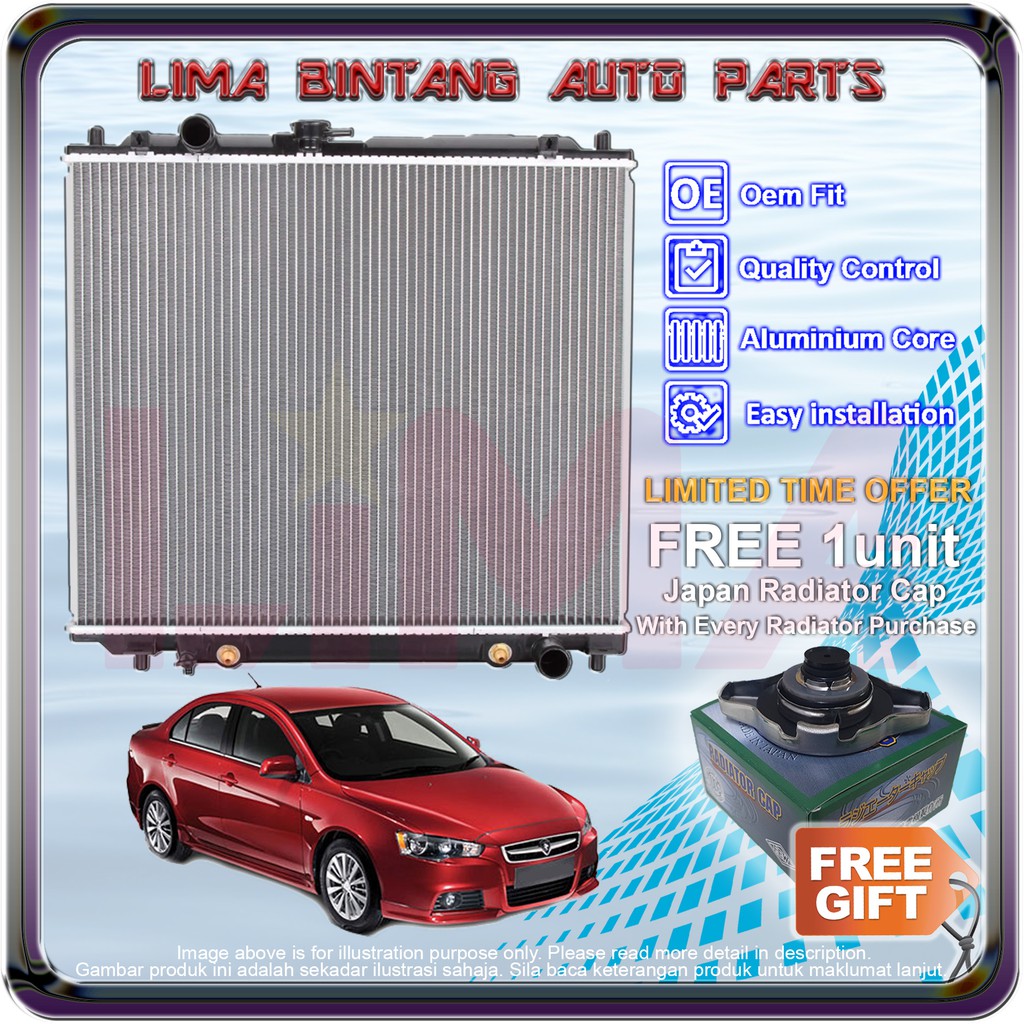 Proton Inspira Radiator ( Single / Double Layer ) *Free Cap* | Shopee ...