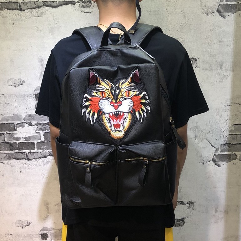 Gucci backpack with outlet tiger