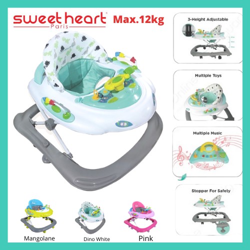 Sweet heart store paris baby walker