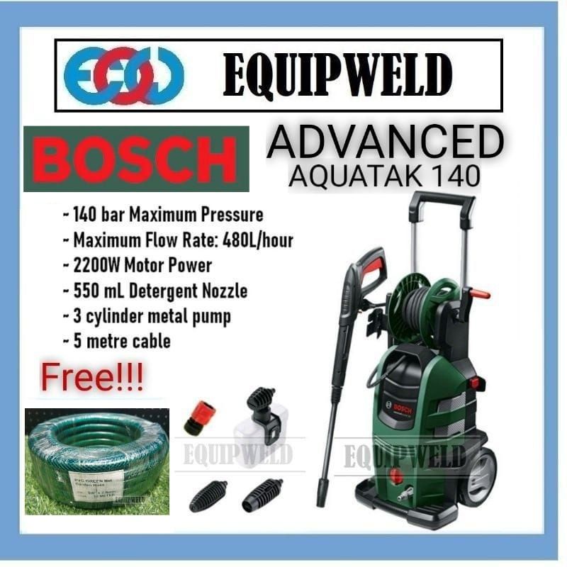 Aquatak 140 store pressure washer