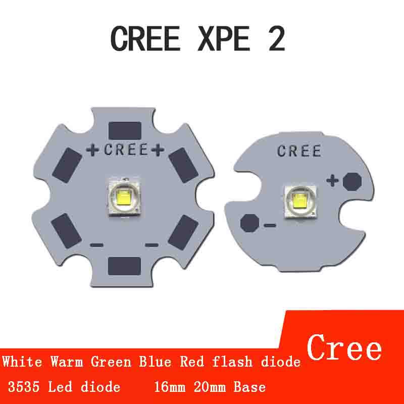 5pcs 10pcs 20pcs Cree XLamp XPE2 White Warm Blue 3W for flashlight LED Light Shopee Malaysia