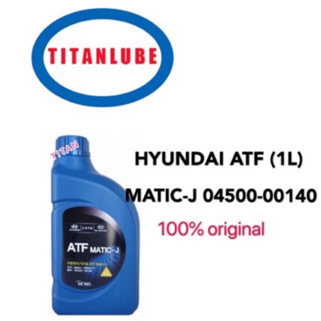 HYUNDAI ATF MATIC J 04500-00140 (1L) | Shopee Malaysia
