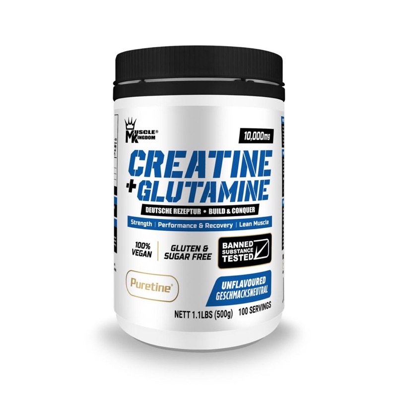 Creatine+Glutamine 500g (Muscle Kingdom) Shopee Malaysia